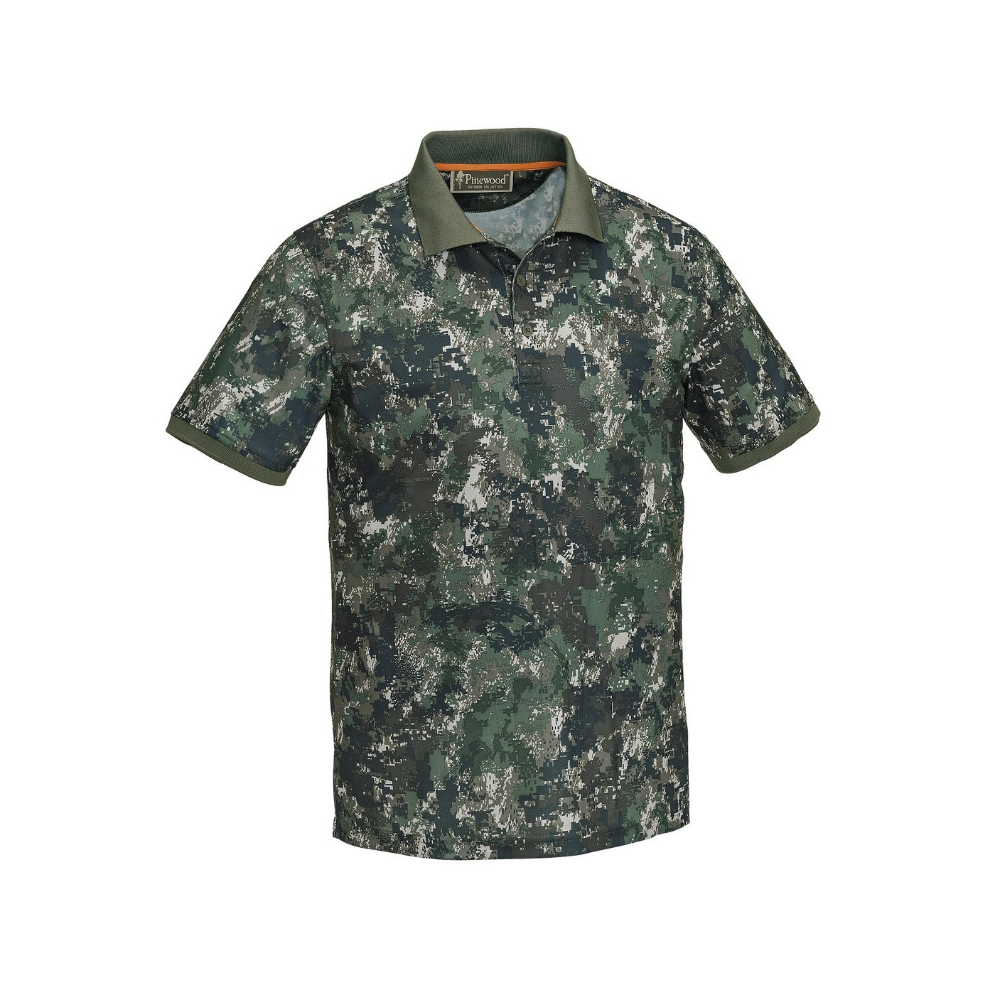 KOSZULKA POLO PINEWOOD® - RAMSEY COOLMAX KAMUFLAŻ 8458