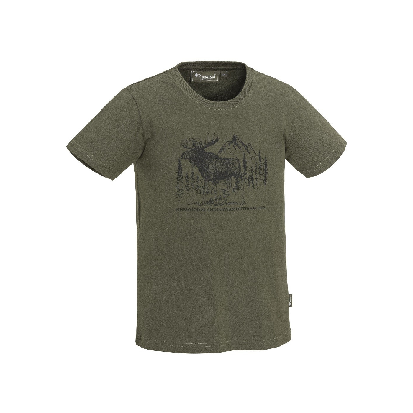 T-SHIRT DZIECIĘCY PINEWOOD® MOOSE 6571