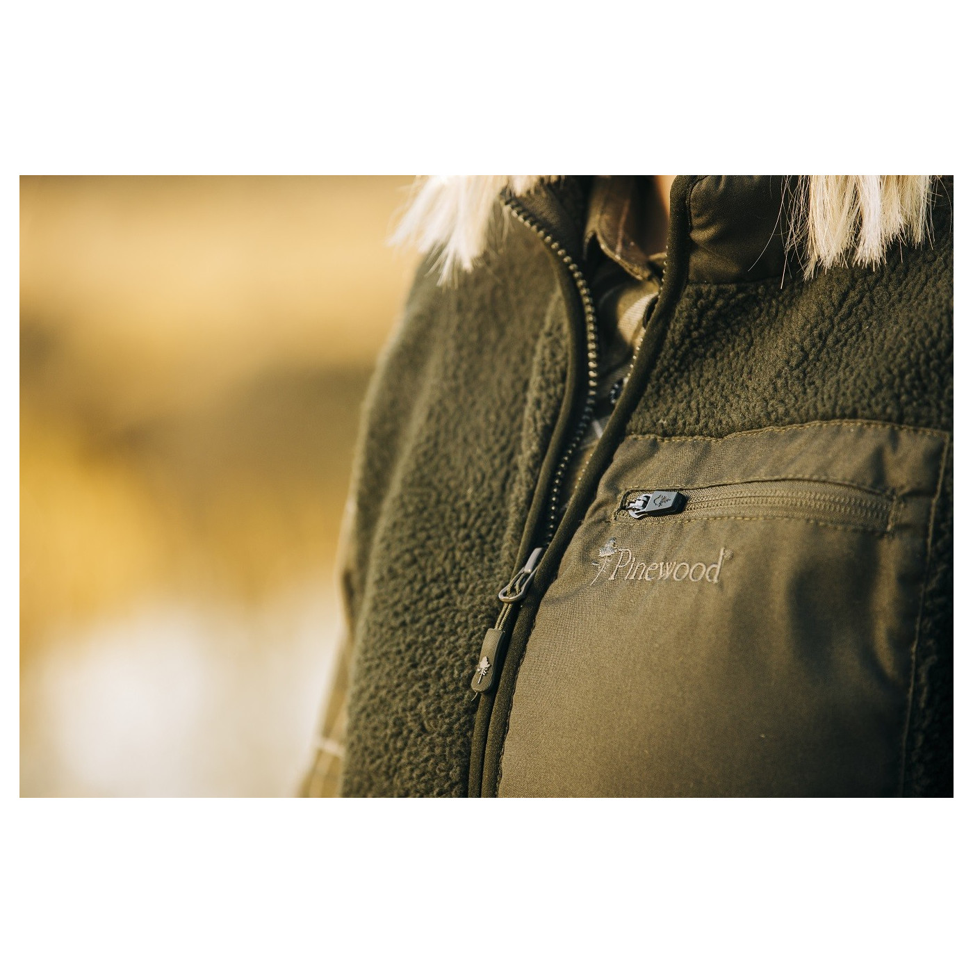 BLUZA DAMSKA PINEWOOD® PILE FLEECE 3206