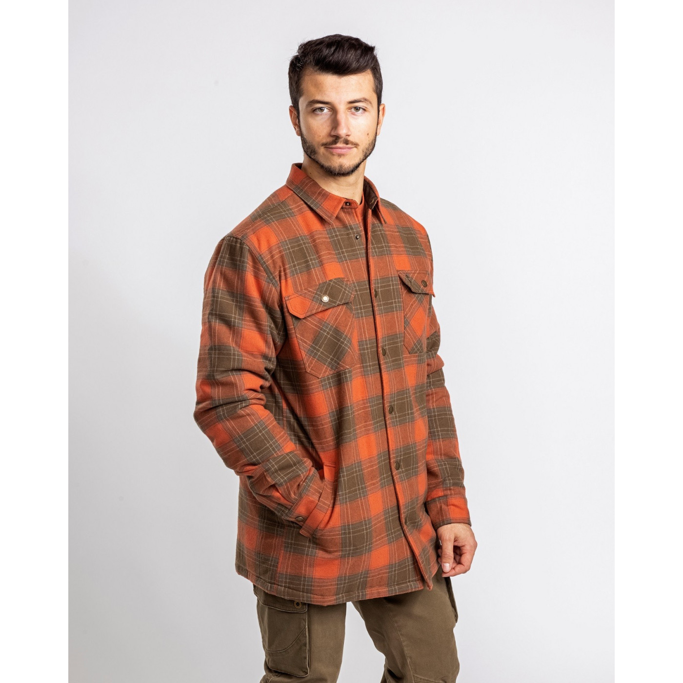 KOSZULA PINEWOOD® FINNVEDEN CHECKED PADDED 5008
