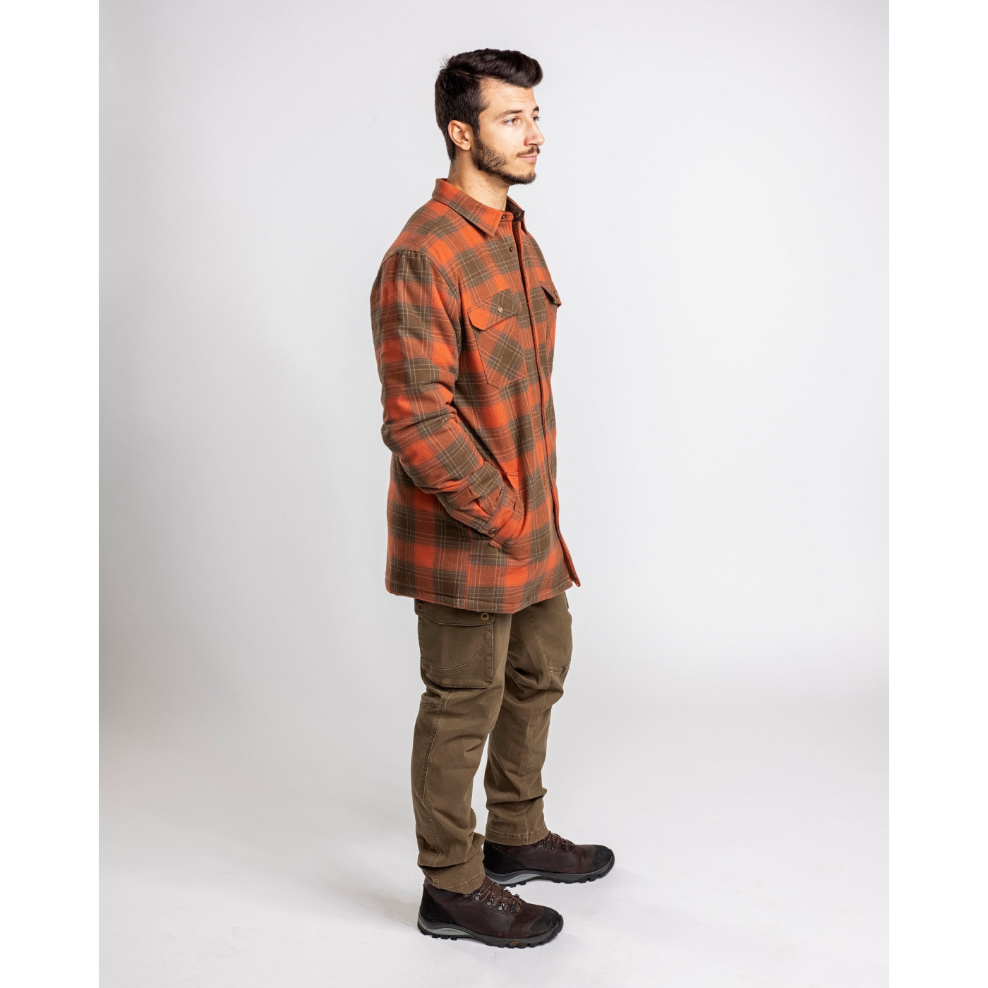 KOSZULA PINEWOOD® FINNVEDEN CHECKED PADDED 5008