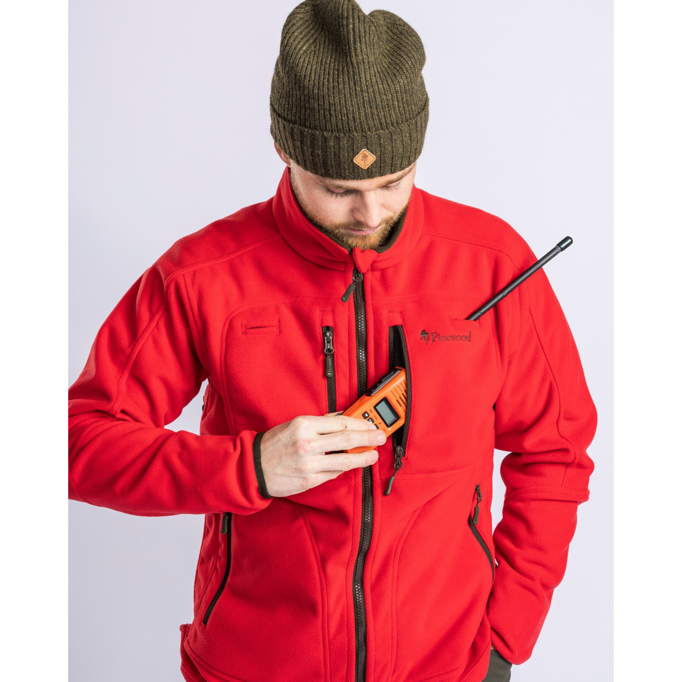 Dwustronna męska kurtka polarowa PINEWOOD FURUDAL 5718