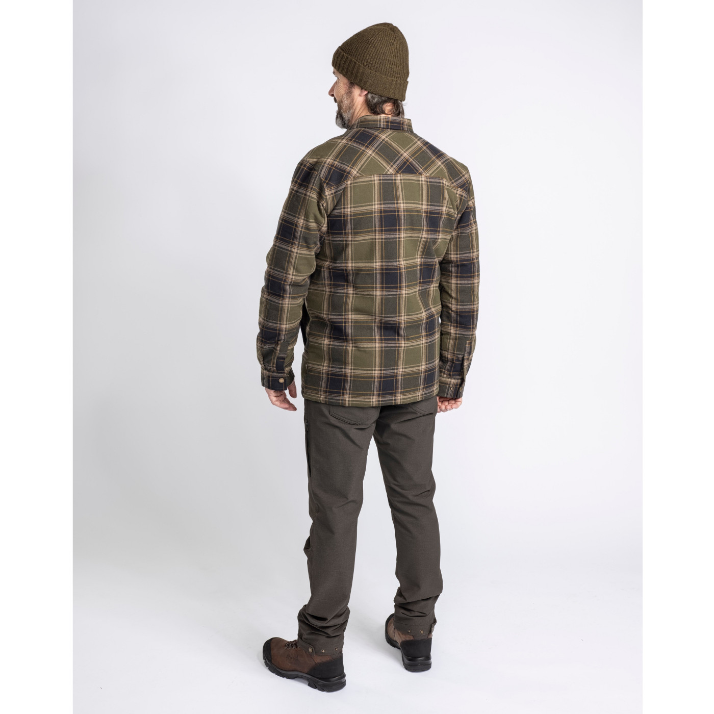 KOSZULA PINEWOOD® FINNVEDEN CHECKED PADDED 5008