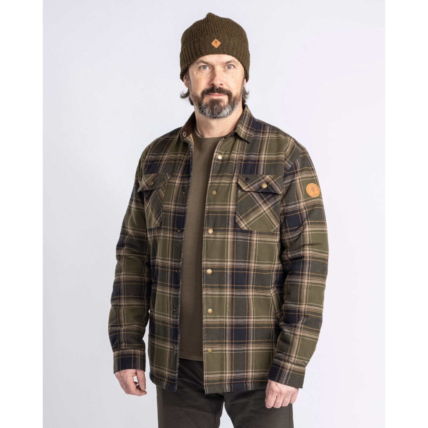 KOSZULA PINEWOOD® FINNVEDEN CHECKED PADDED 5008