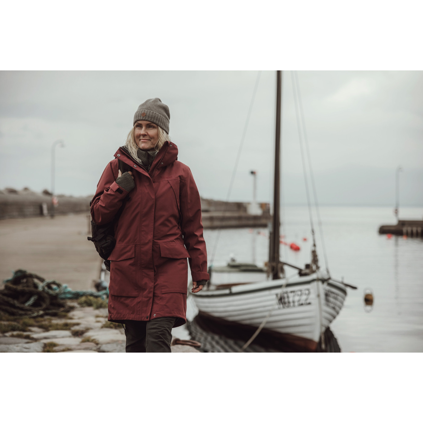 Damska kurtka przeciwdeszczowa PINEWOOD RAIN PARKA 3250