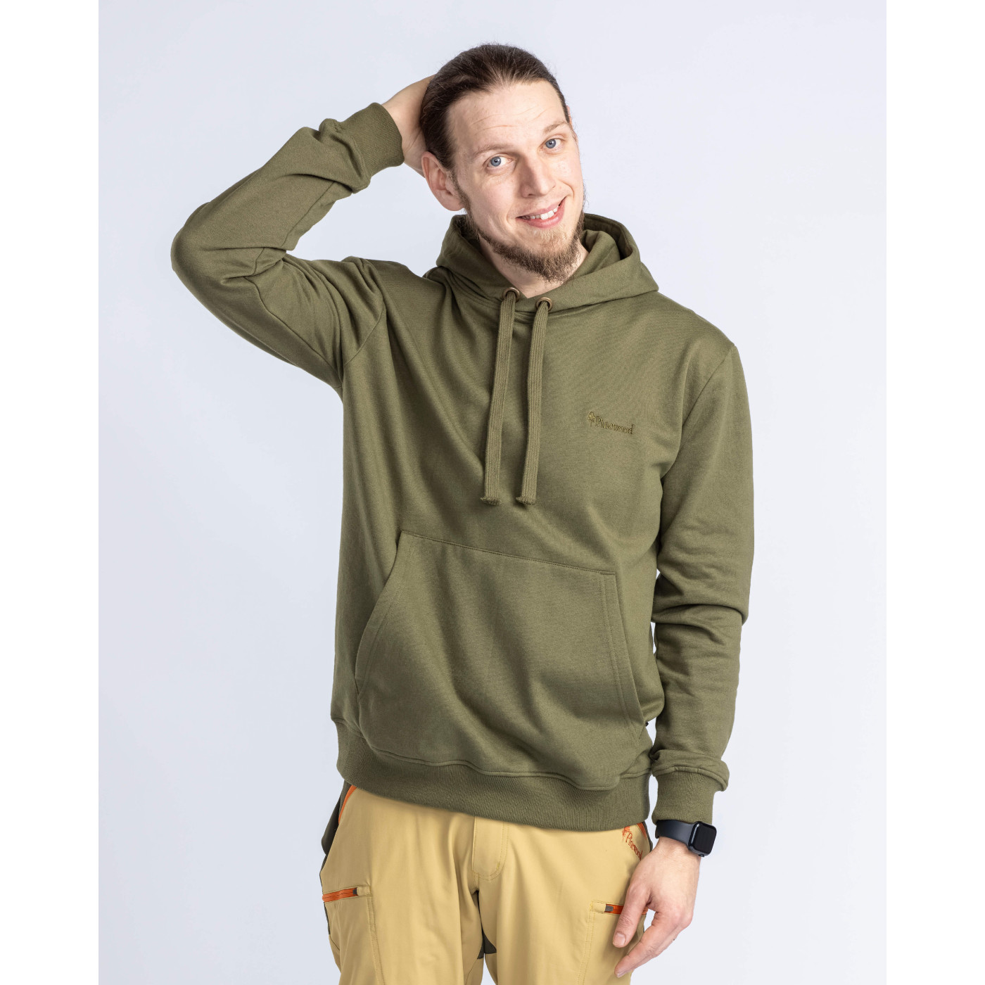Bluza Męska z kapturem PINEWOOD® LOGO HOODIE 5478