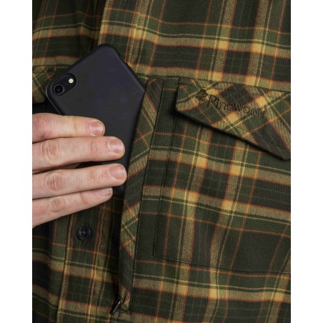 Koszula męska PINEWOOD® ABISKO HIKING FLANNEL SHIRT M 5225