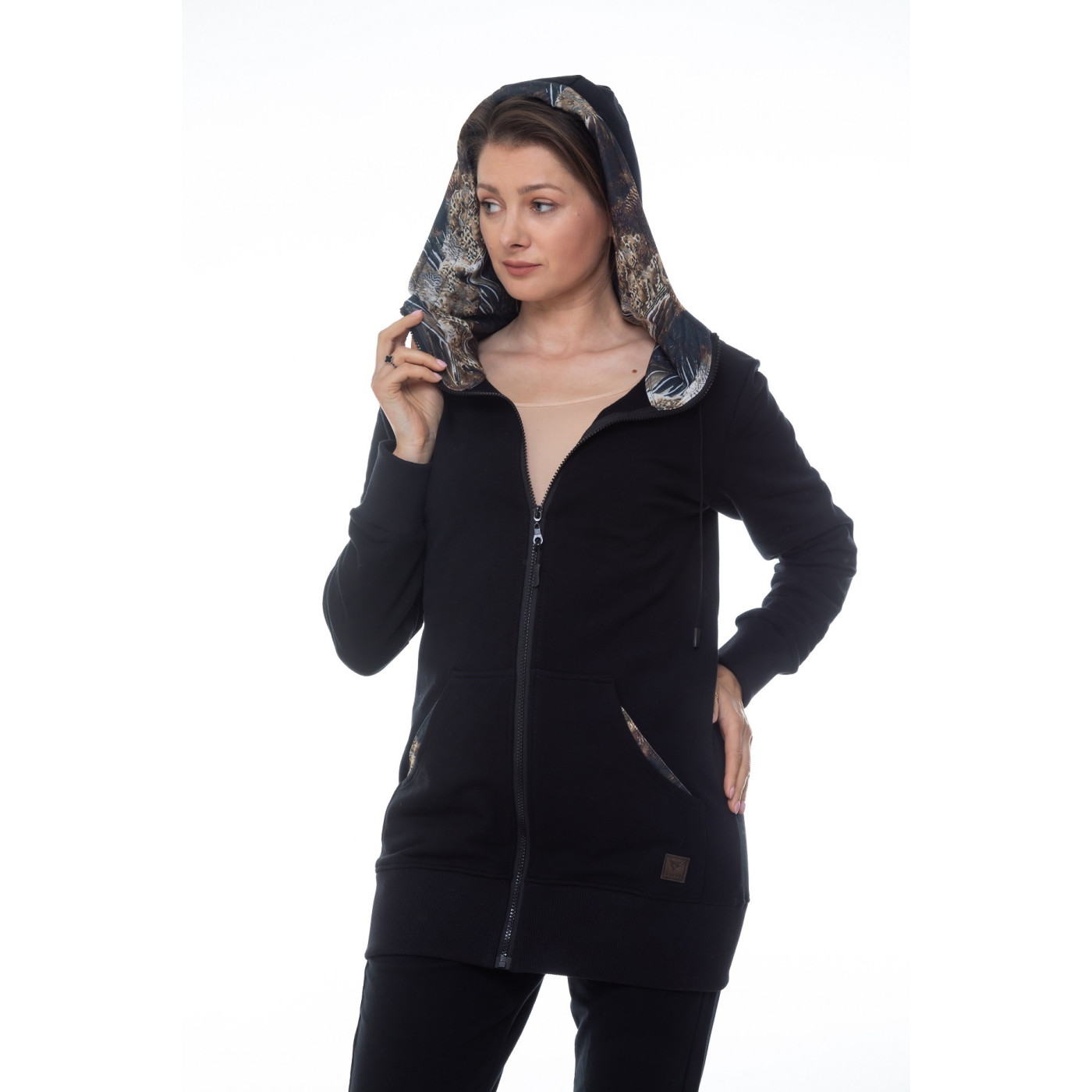 Bluza Taurus - Black Bird z kapturem TA-042