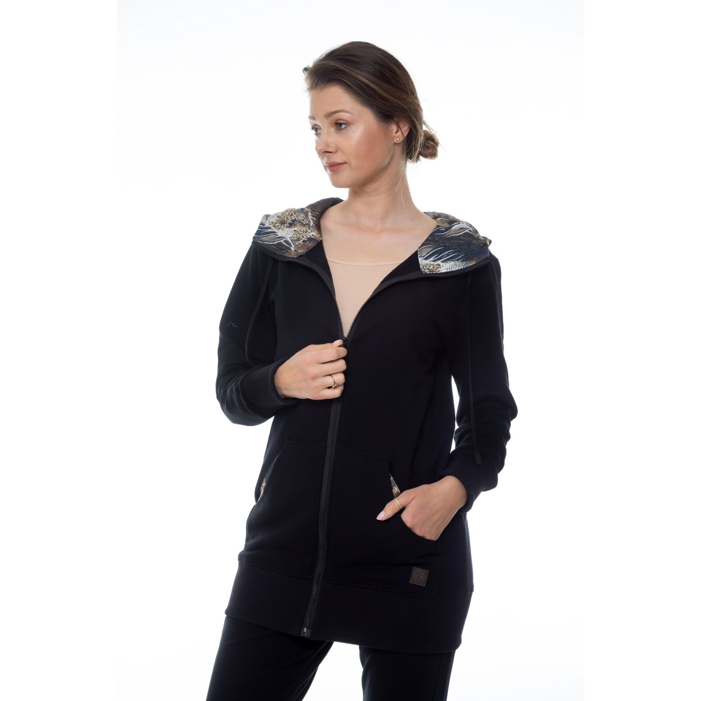 Bluza Taurus - Black Bird z kapturem TA-042