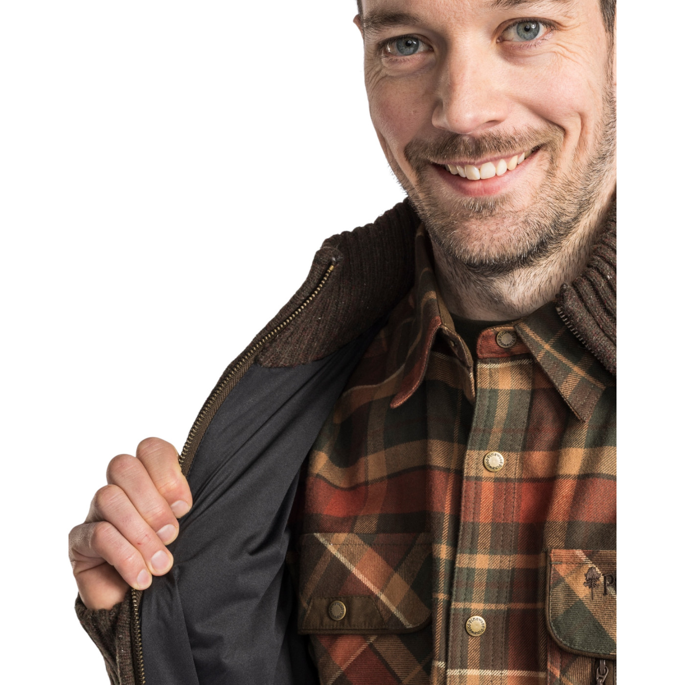 Sweter męski PINEWOOD® HURRICANE FULL ZIP 5479 (235)