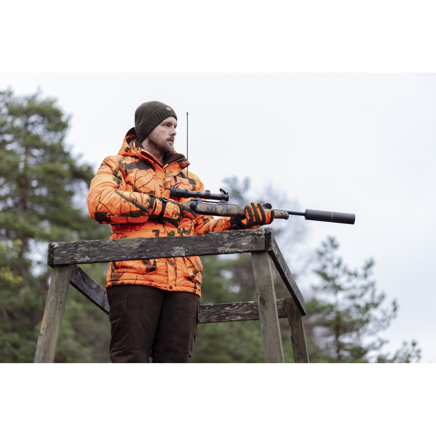 KURTKA MYŚLIWSKA PINEWOOD® - ABISKO CAMOU 2.0 5684