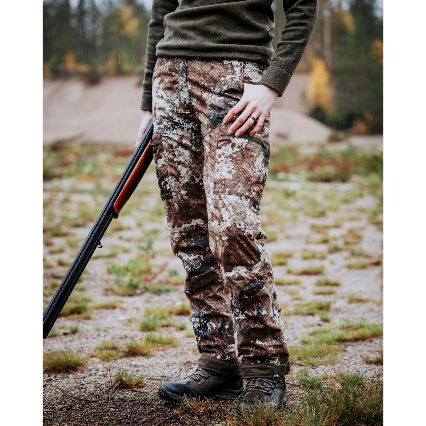 DAMSKIE SPODNIE PINEWOOD® - RETRIEVER ACTIVE CAMOU 3681