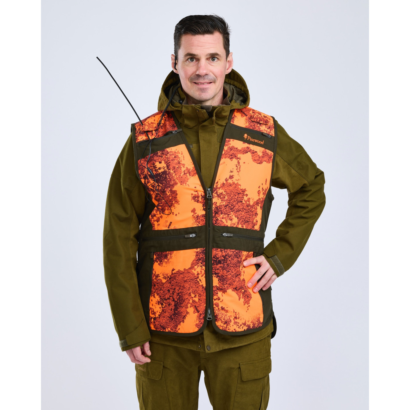 KAMIZELKA PINEWOOD® FURUDAL HUNTER PRO CAMOU 8121