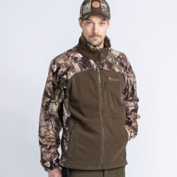 BLUZA POLAROWA PINEWOOD® - URUDAL HUNTERS CAMOU FLEECE JKT 8761