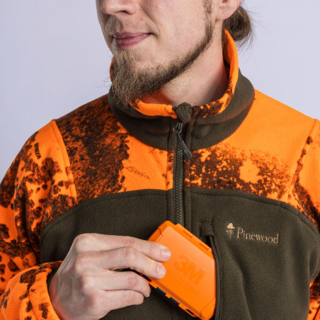 BLUZA POLAROWA PINEWOOD® - FURUDAL HUNTERS CAMOU FLEECE JKT 8761