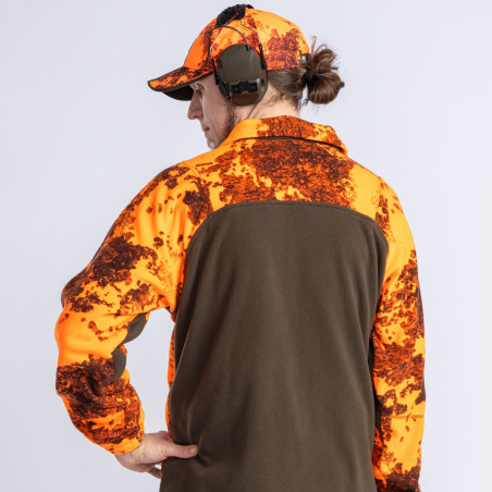 BLUZA POLAROWA PINEWOOD® - FURUDAL HUNTERS CAMOU FLEECE JKT 8761