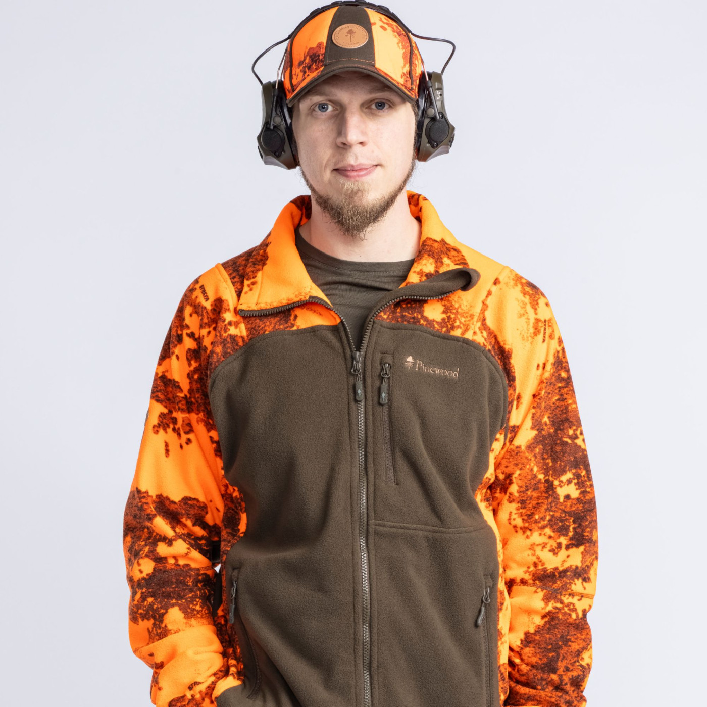 BLUZA POLAROWA PINEWOOD® - FURUDAL HUNTERS CAMOU FLEECE JKT 8761