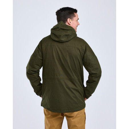 Kurtka Męska myśliwska z membraną PINEWOOD® Nydala Insulation Wool Parka 5813