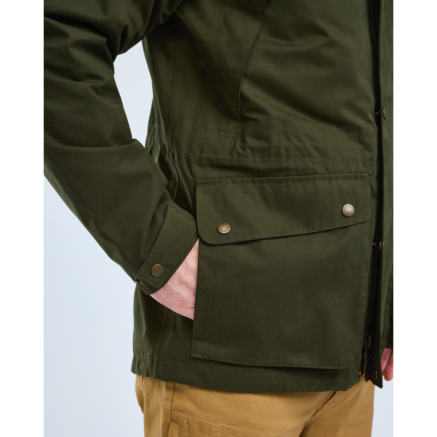 Kurtka Męska myśliwska z membraną PINEWOOD® Nydala Insulation Wool Parka 5813