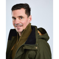 Kurtka Męska myśliwska z membraną PINEWOOD® Nydala Insulation Wool Parka 5813