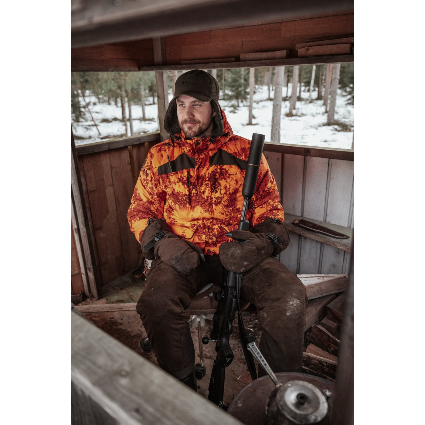 KURTKA MYŚLIWSKA PINEWOOD® - ABISKO CAMOU 2.0 5684