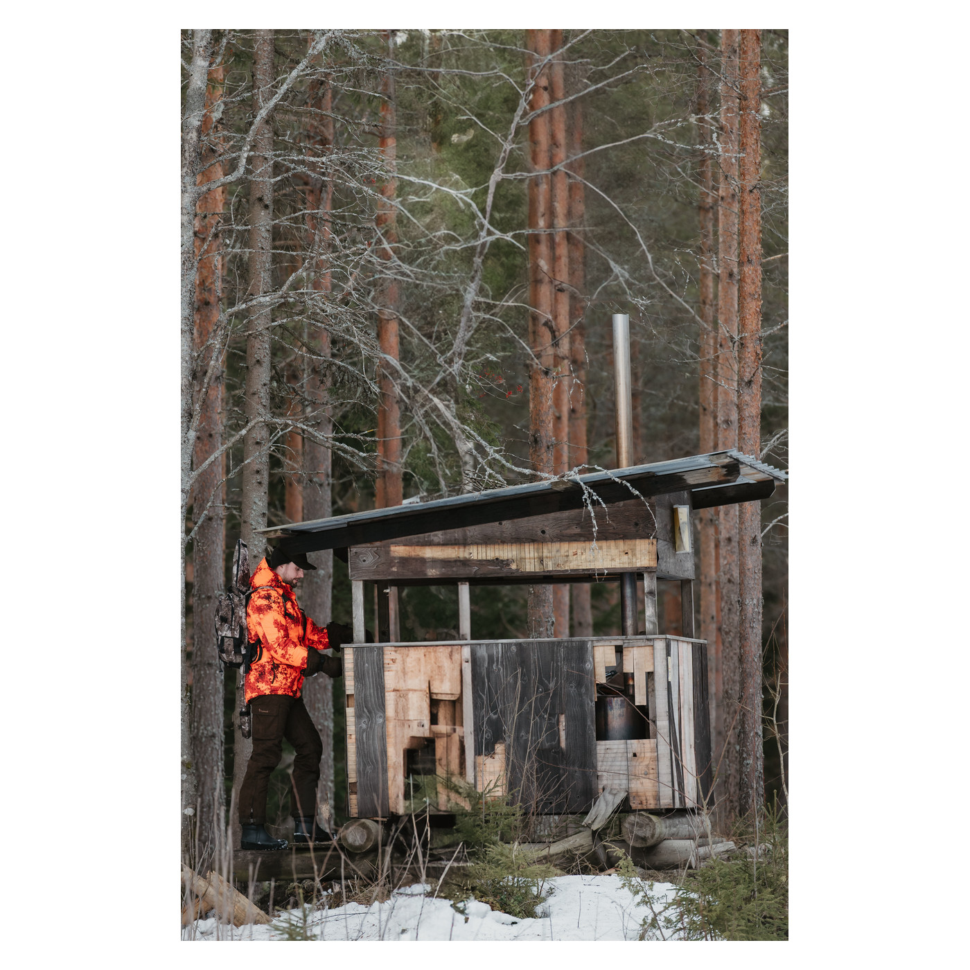 KURTKA MYŚLIWSKA PINEWOOD® - ABISKO CAMOU 2.0 5684
