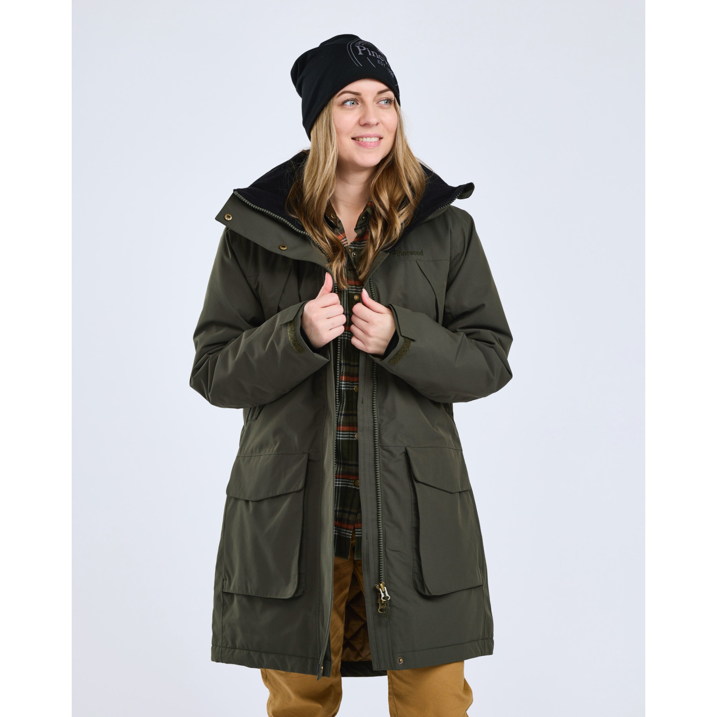 Damska kurtka przeciwdeszczowa PINEWOOD RAIN PARKA 3250