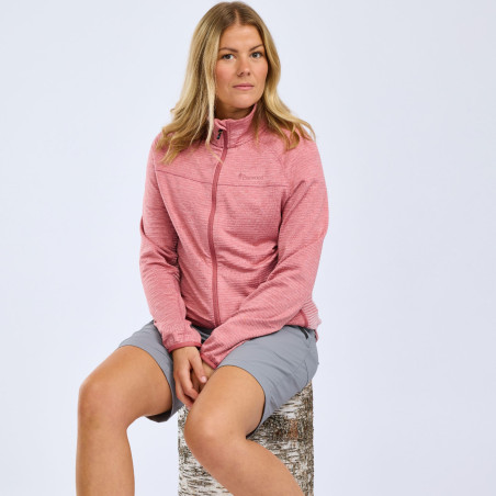 Bluza polarowa damska Abisko 3307-Dusty Pink-M