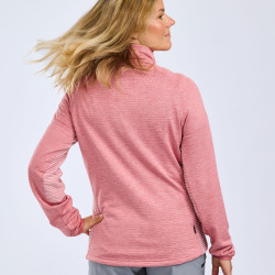 Bluza polarowa damska Abisko 3307-Dusty Pink-M