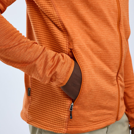 Bluza polarowa Abisko 5307 - Burned Orange-L