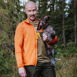 Bluza polarowa Abisko 5307 - Burned Orange-L