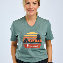 T-Shirt damski Finnveden Recycled Outdoor 3449-D.Pink Mel Adventure-M