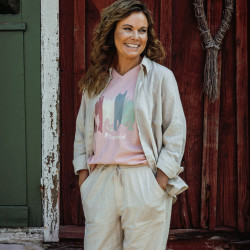 T-Shirt damski Finnveden Recycled Outdoor 3449-D.Pink Mel Adventure-M