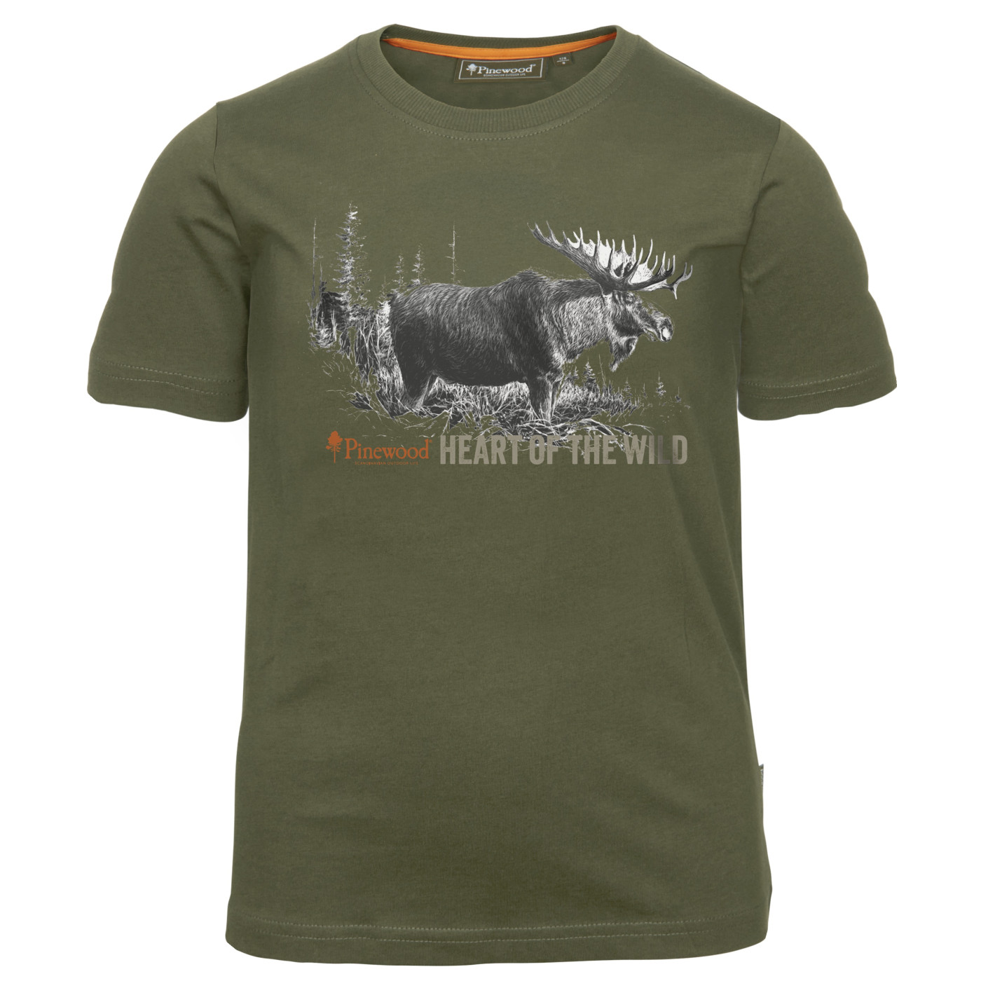 T-Shirt dziecięcy Moose - 6466 Green-176
