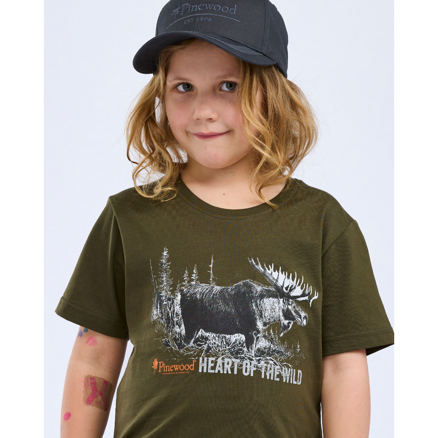 T-Shirt dziecięcy Moose - 6466 Green-176
