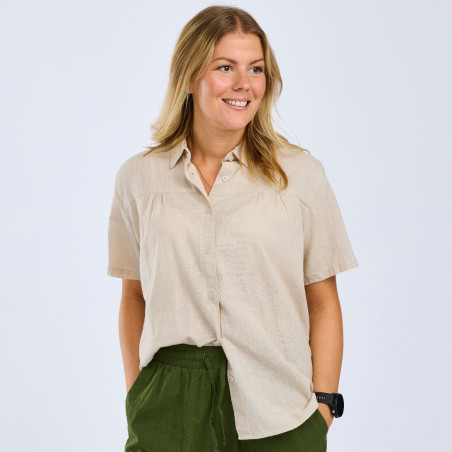 Koszula damska  InsectSafe S/S 3373 Linen Beige - M