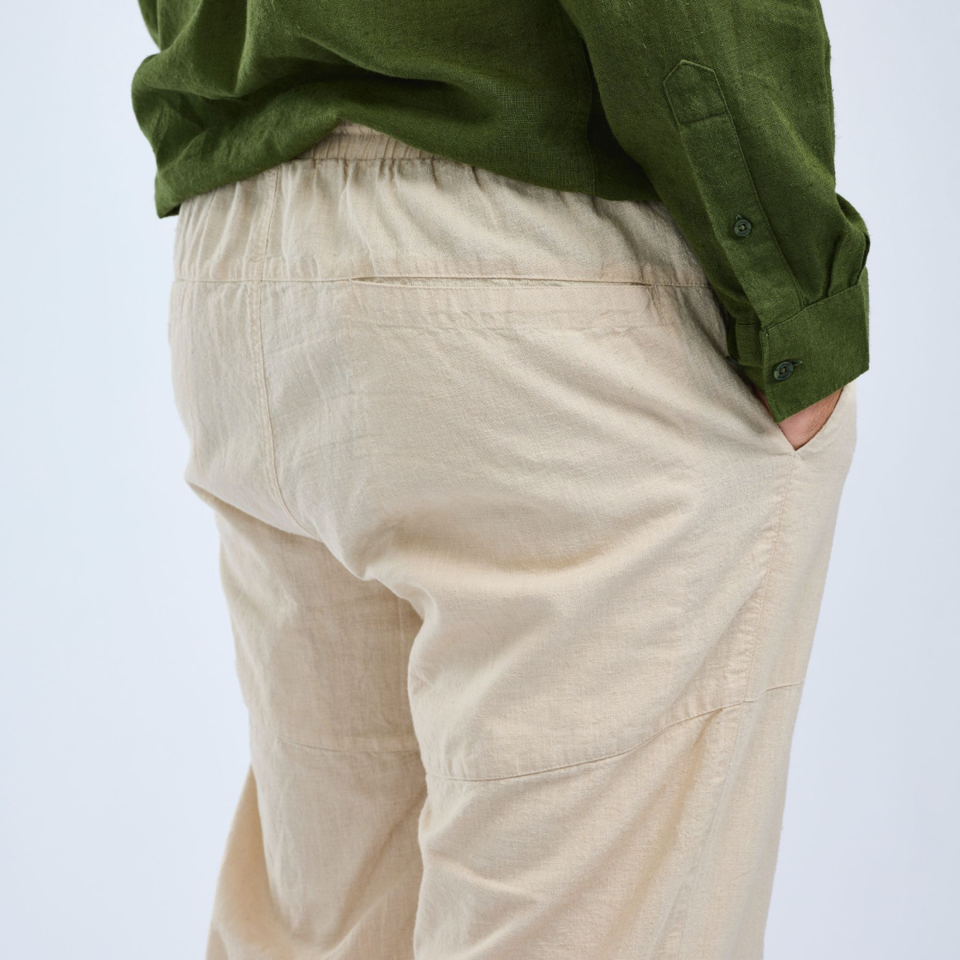 Spodnie Varnamo InsectSa Hemp 5374 Pine Green- L