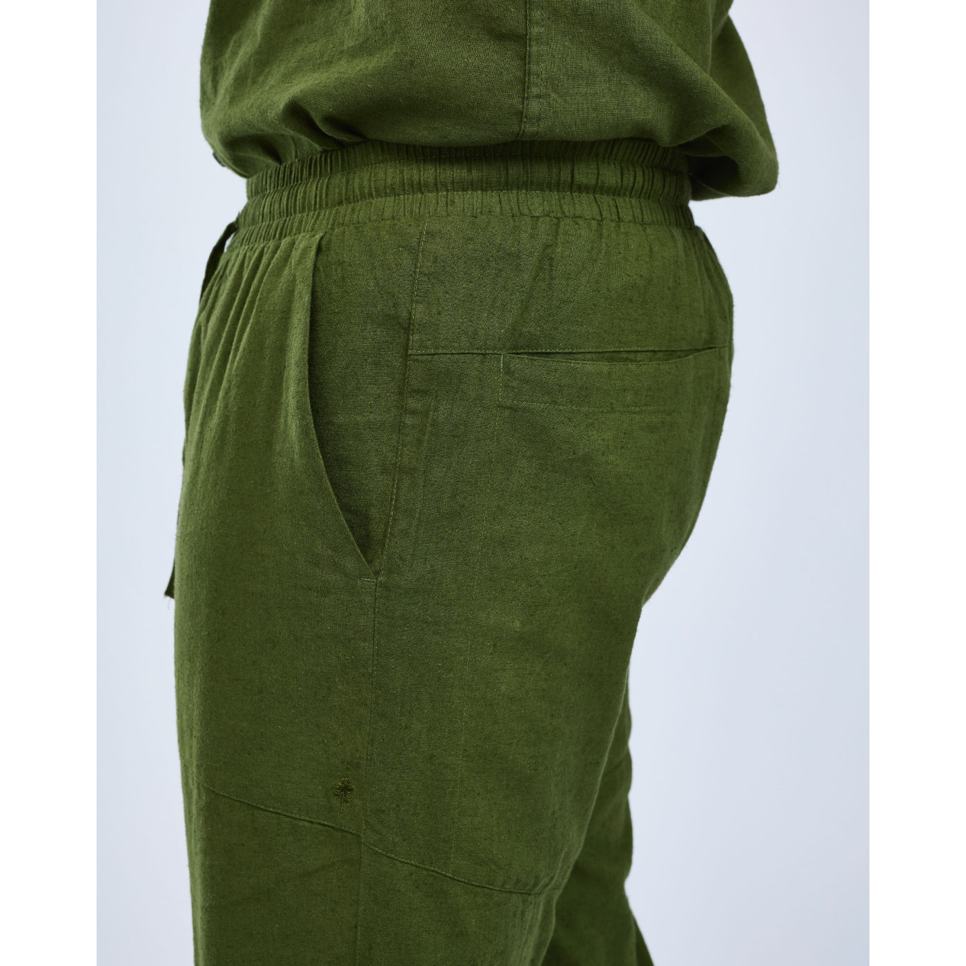 Spodnie Varnamo InsectSa Hemp 5374 Pine Green- L