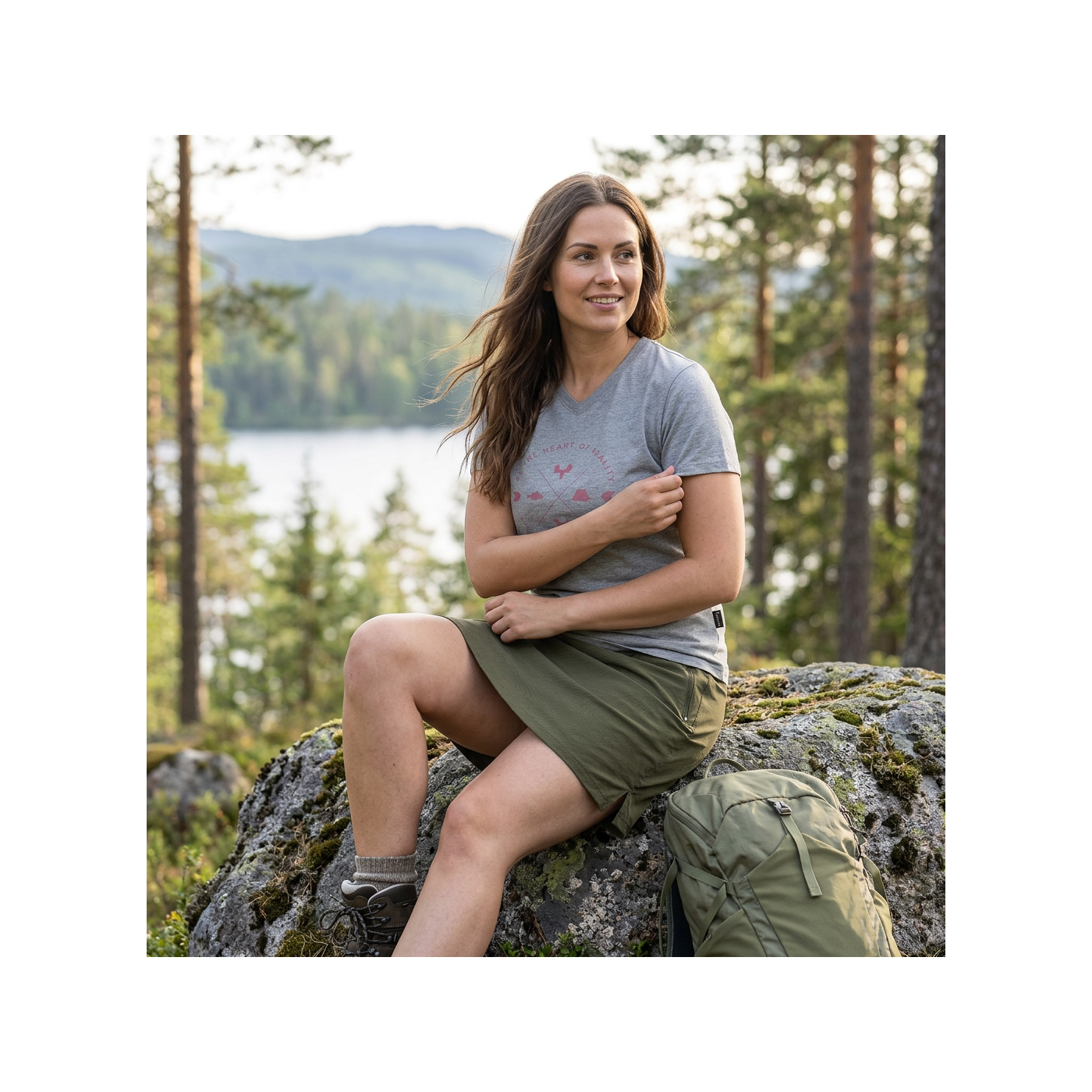 Koszulka damska PINEWOOD FINNVEDEN TRAIL 3321
