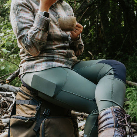 Koszula damska flanelowa Finnveden Forest 3370-Olive/D.Green-M