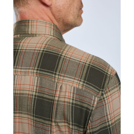 Koszula flanelowa Finnveden Forest 5370-Olive/D.Green-L