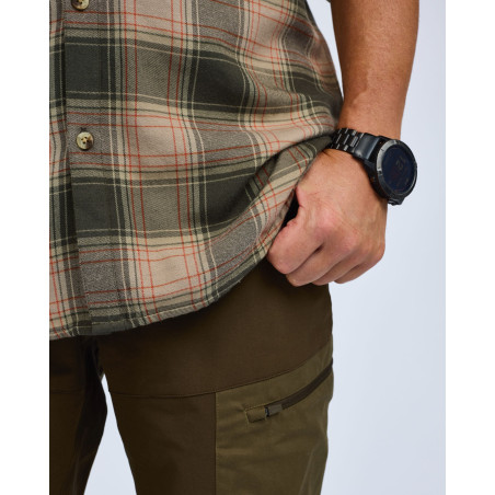 Koszula flanelowa Finnveden Forest 5370-Olive/D.Green-L