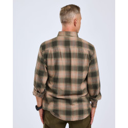 Koszula flanelowa Finnveden Forest 5370-Olive/D.Green-L