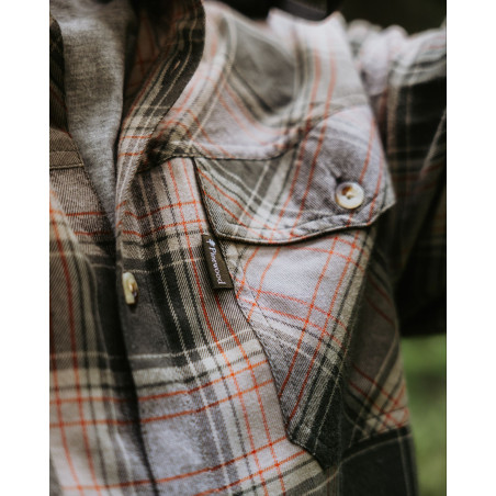 Koszula flanelowa Finnveden Forest 5370-Olive/D.Green-L