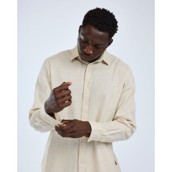 Koszula Varnamo InsectSa Hemp L/S 5372 Linen Beige - L