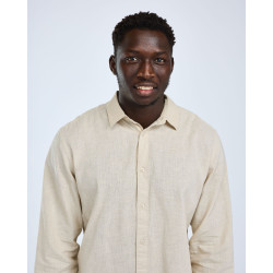 Koszula Varnamo InsectSa Hemp L/S 5372 Linen Beige - L