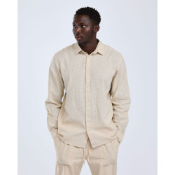 Koszula Varnamo InsectSa Hemp L/S 5372 Linen Beige - L