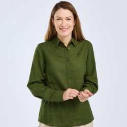 Koszula damska  InsectSafe L/S 3372 Pine Green - M