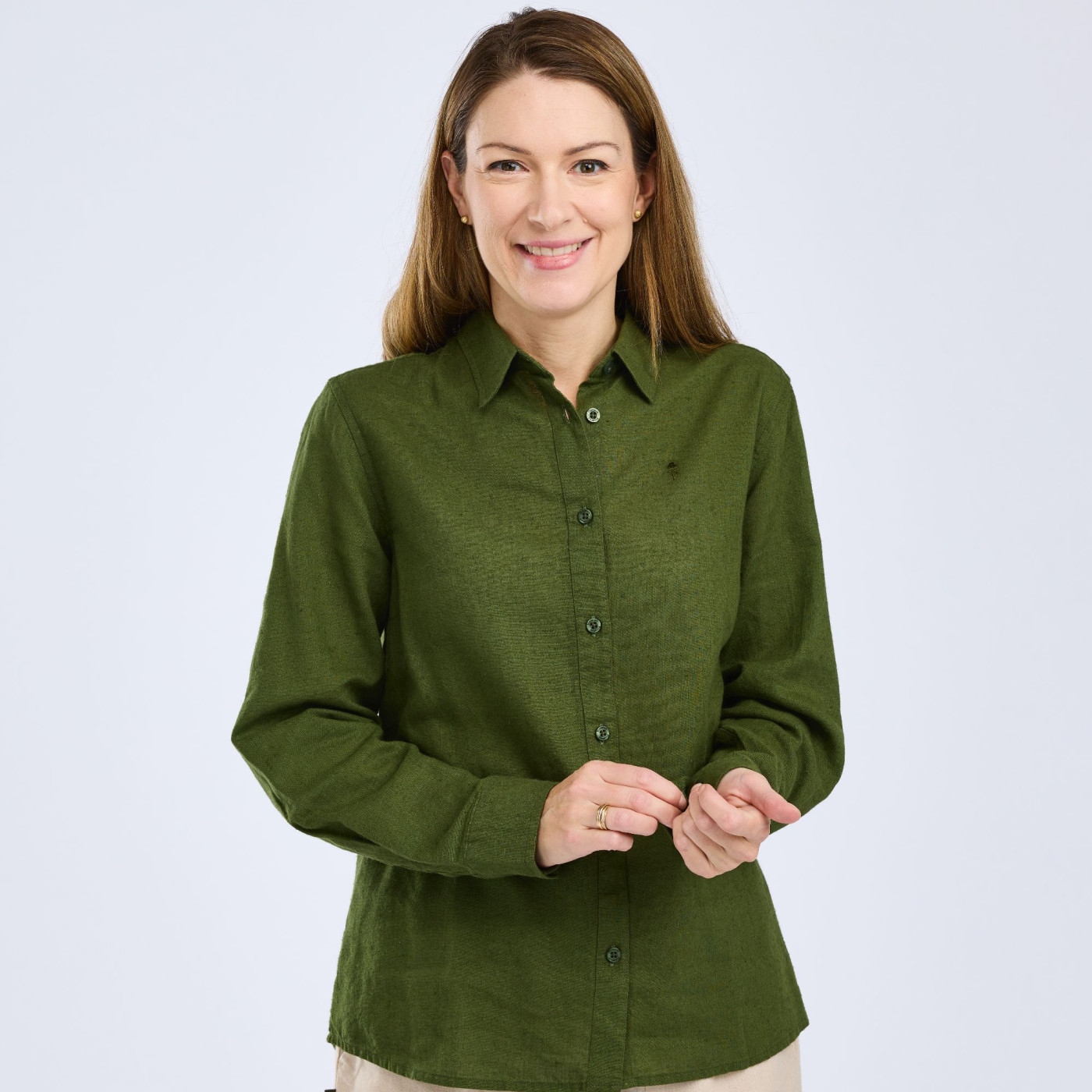 Koszula damska  InsectSafe L/S 3372 Pine Green - M