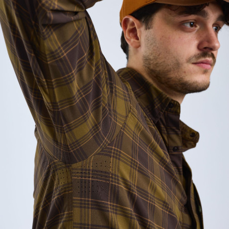 Koszula Outdoor L/S - 5222 Aqua Grey - L